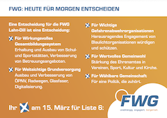 nzeige „Heute für morgen entscheiden“